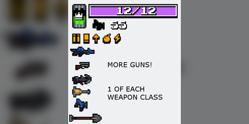 Cover image for 6 Weapon Inventory