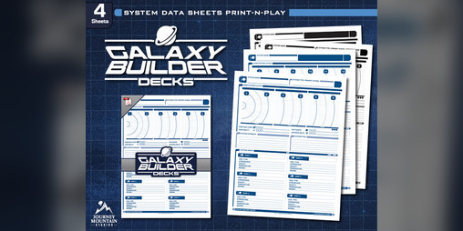 Cover image for Galaxy Builder Decks: System Data Sheets