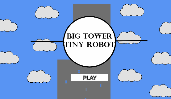 Big tower, tiny robot