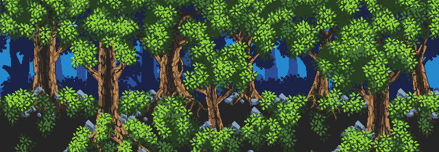 Forest Pixel Art Tileset