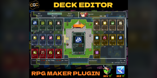 Cover image for Deck Editor - CGC Expansion - MV/MZ