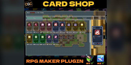Cover image for Card Shop - CGC Expansion - MV/MZ
