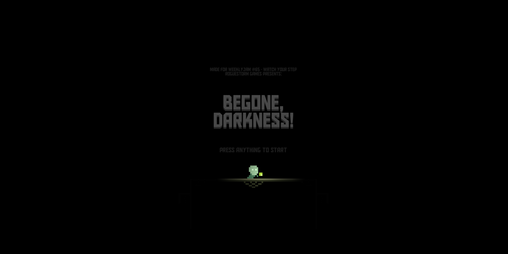 Cover image for Begone, Darkness!