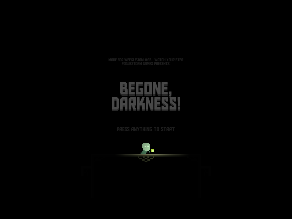 Cover image for Begone, Darkness!