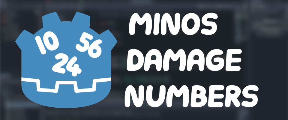 Minos Damage Numbers for Godot