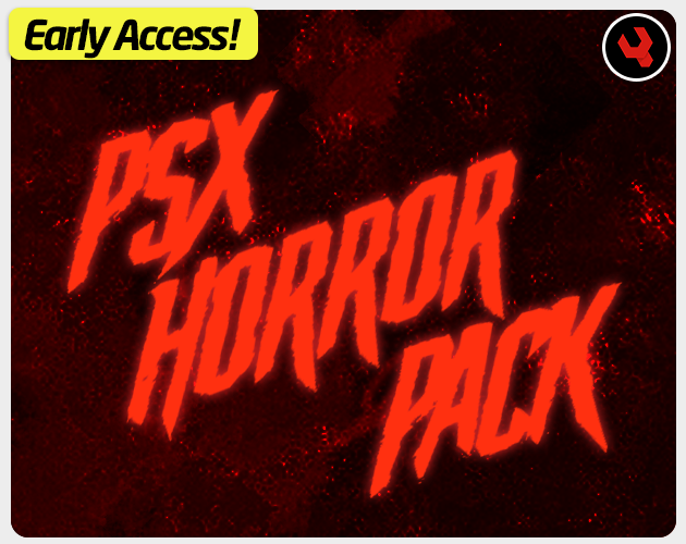 Updated 1_1 - Low Poly 3D PSX Horror Game Asset Pack by DevilsWork.shop