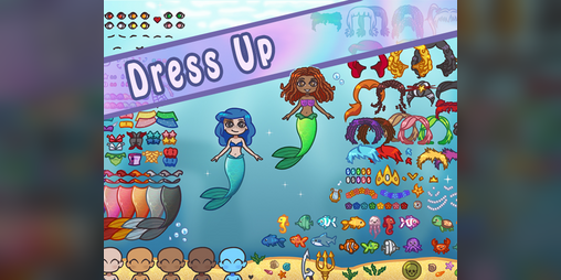 Cover image for Mermaid Dress Up