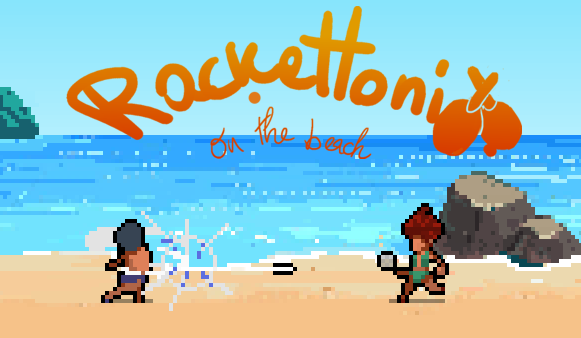 Rackettoni on the beach
