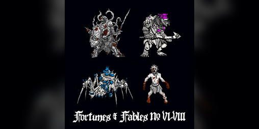 Cover image for Fortunes & Fables: No. VI - VIII Adventures