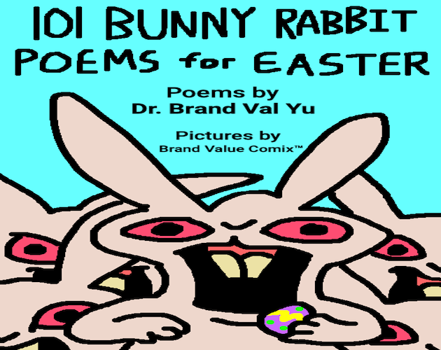 101 BUNNY RABBIT POEMS FOR EASTER by BRAND VALUE BOOKS™