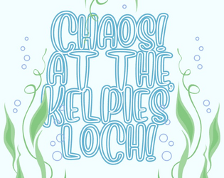 Chaos! at the Kelpies' Loch!  