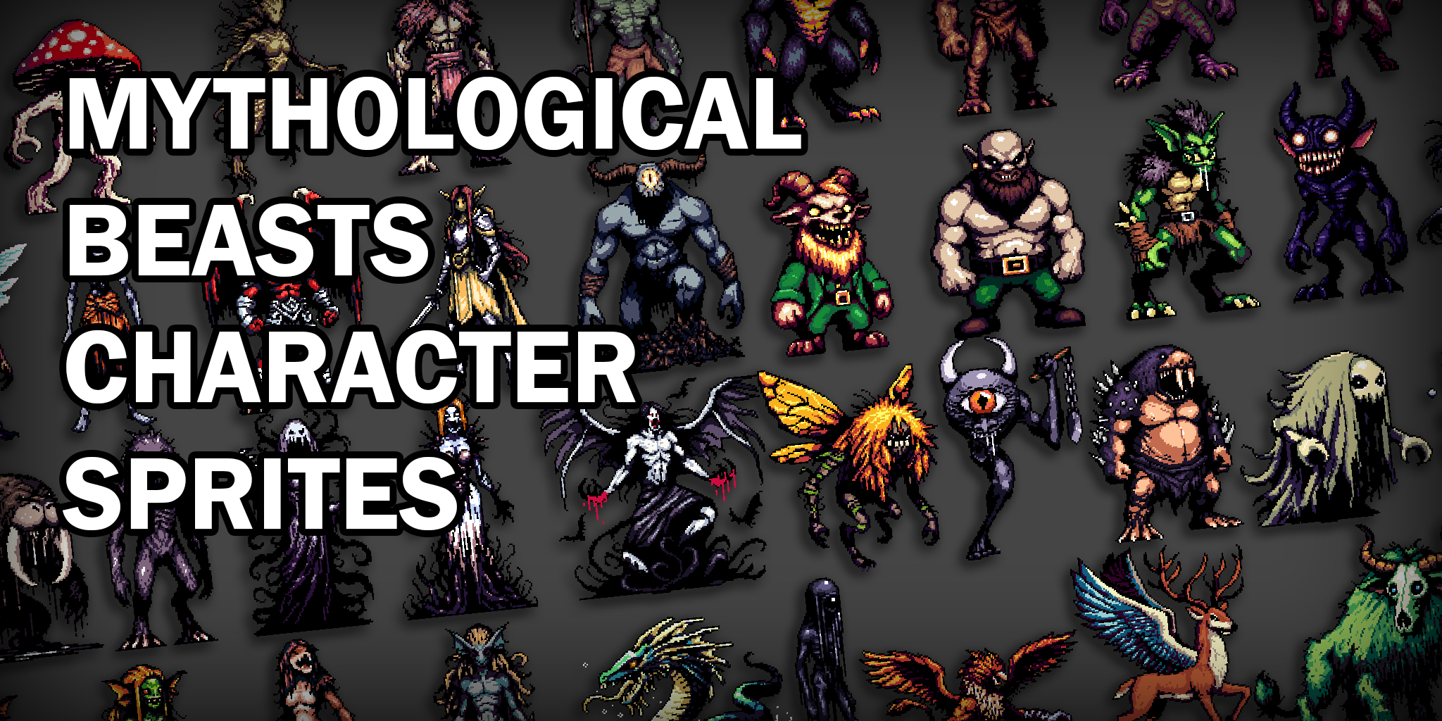 Mythological Beasts - Character Sprites