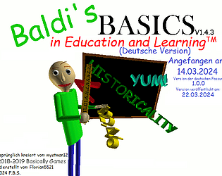 Baldi's Basics in Education and Learning (German Version)