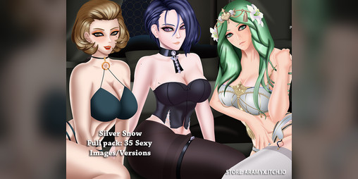 Cover image for Silver Snow Girls