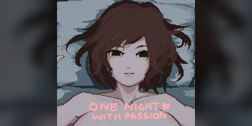 Cover image for One night with passion