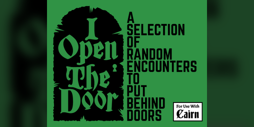 Cover image for I Open The Door