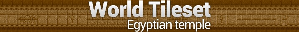 World Tileset - Egyptian temple