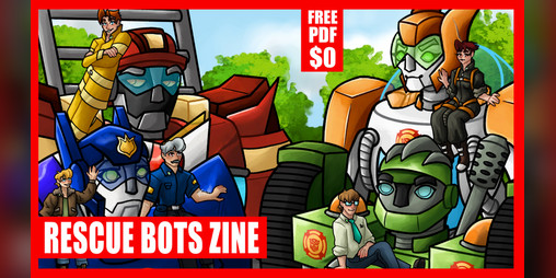 Cover image for Rescue Bots Zine