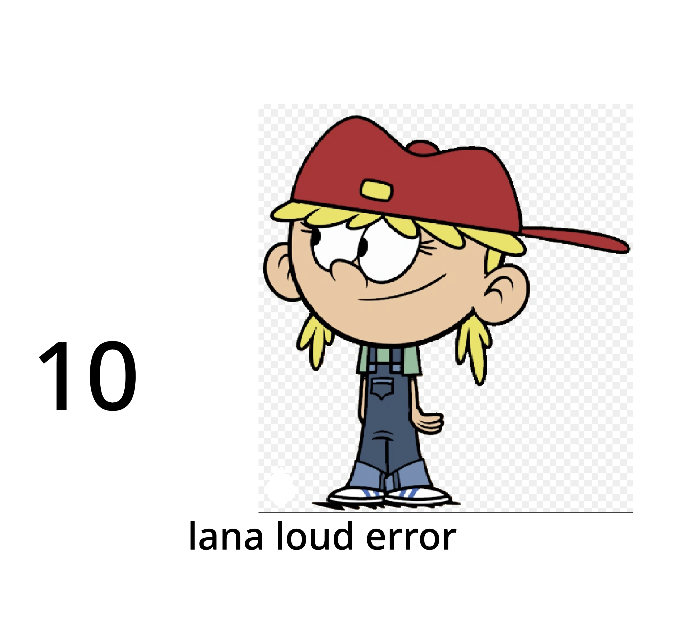 lana loud error