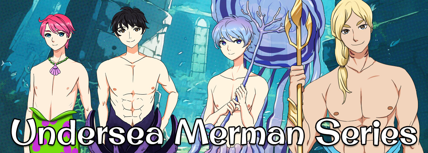 Character Pack: Merman Undersea Anime Boys