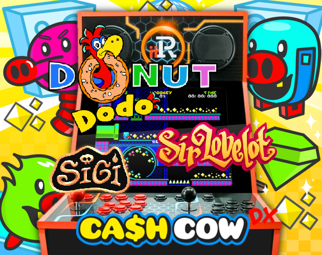 New game added! Cash Cow DX - iiRcade Bundle - Cash Cow DX - Donut Dodo ...