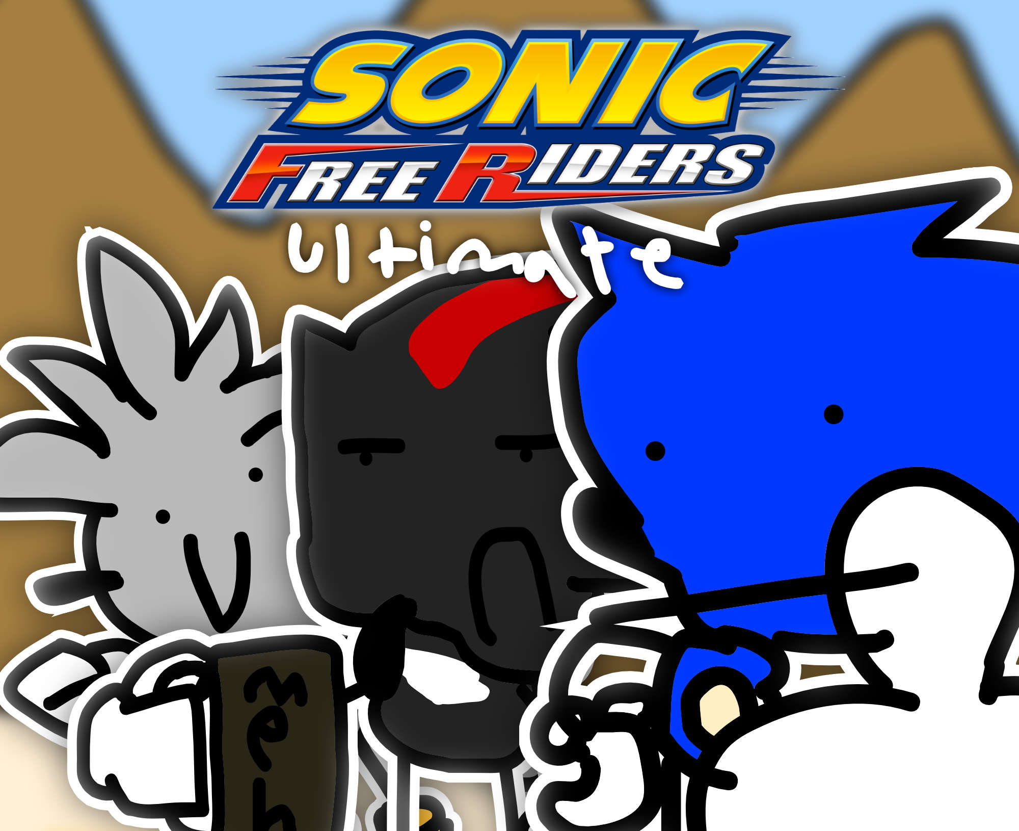 Cover image for Sonic Free Riders: Ultimate