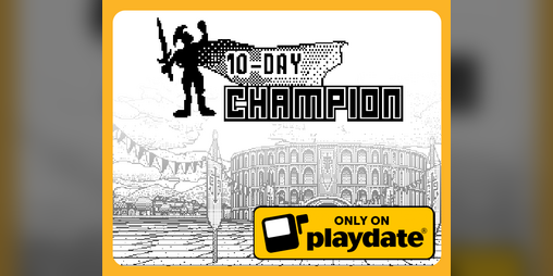 Cover image for 10-Day Champion (Playdate)