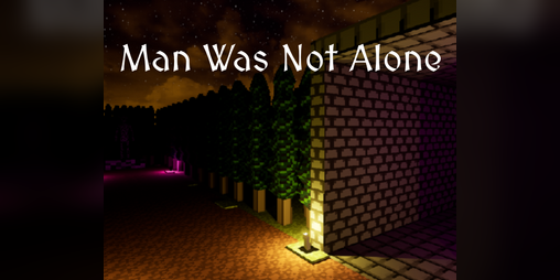 Cover image for Man was not Alone