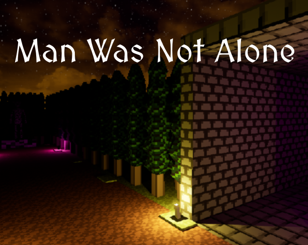 Cover image for Man was not Alone