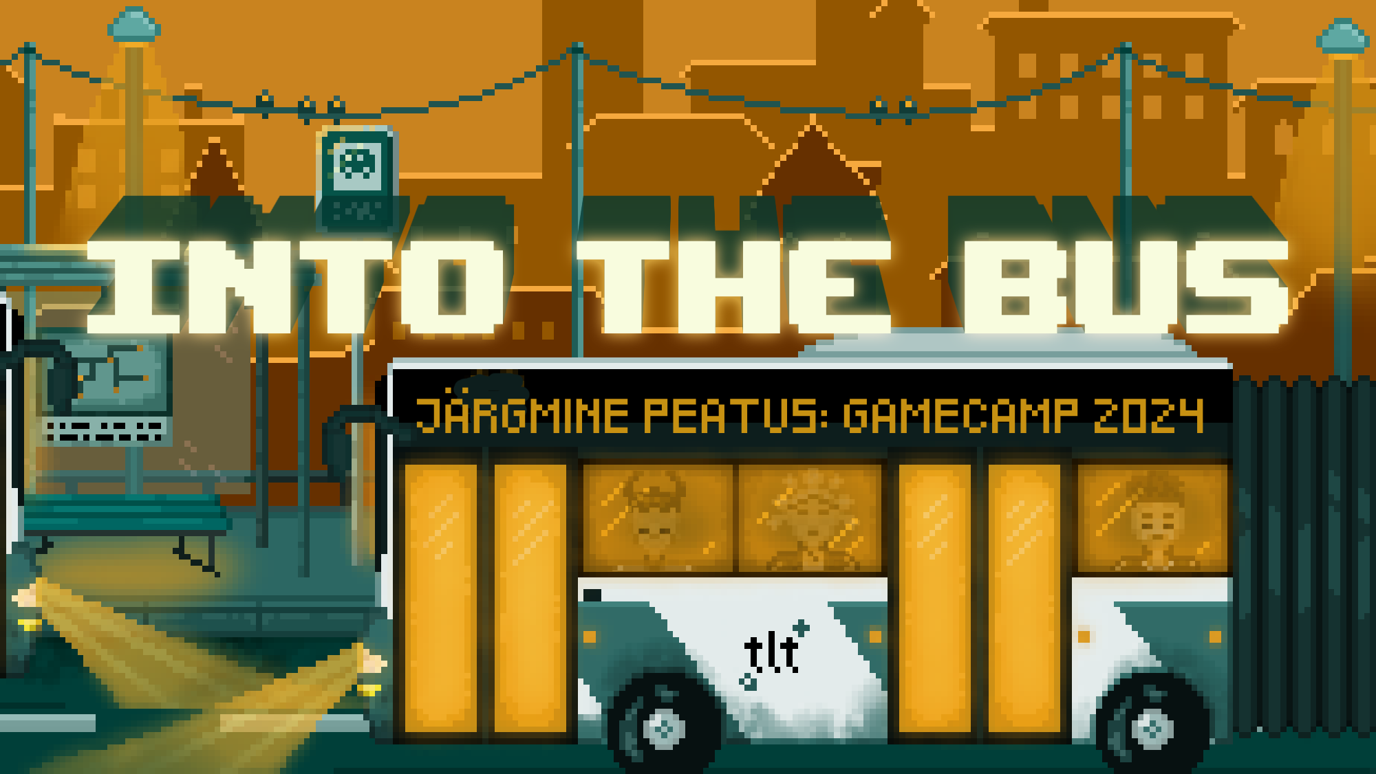Cover image for Into the Bus