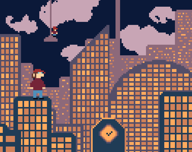 Parallax boy by omalley pixelwiz