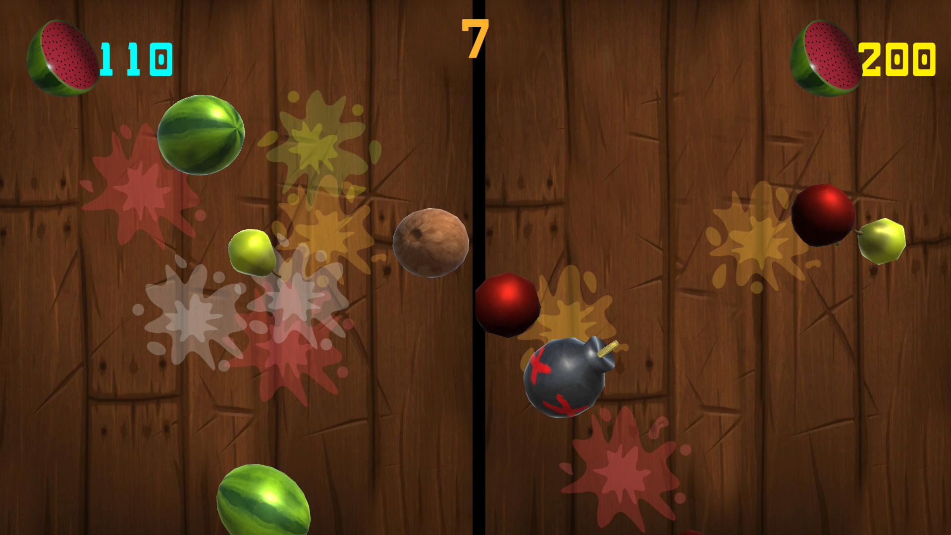 Fruit Ninja Interactive Game by emreagca