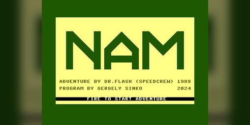 Cover image for NAM (2024) (C64 & PLUS/4)