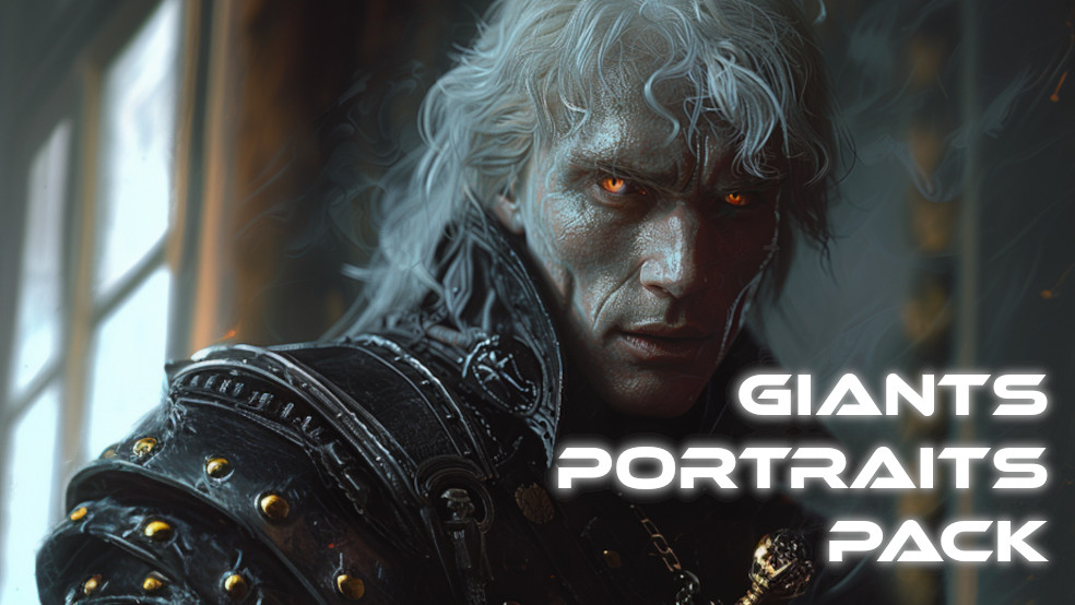 Age Of Olympia Artworks - Free Giants portraits pack