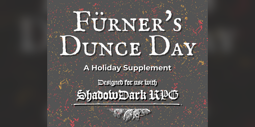 Cover image for Fürner's Dunce Day