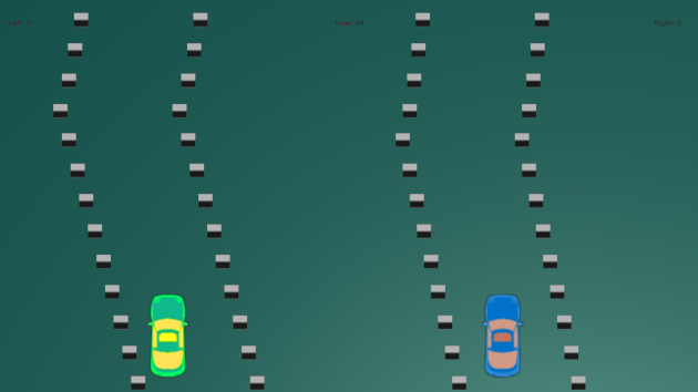 Two cars