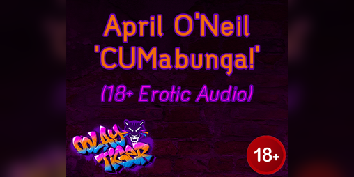 Cover image for [18+] TMNT April O'Neil 'CUMabunga!' (EroAudio)
