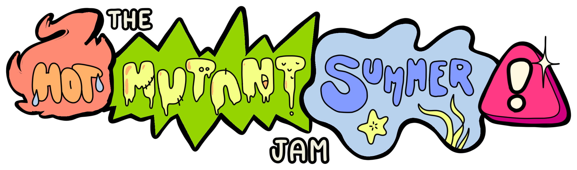 The Hot Mutant Summer Jam Logo