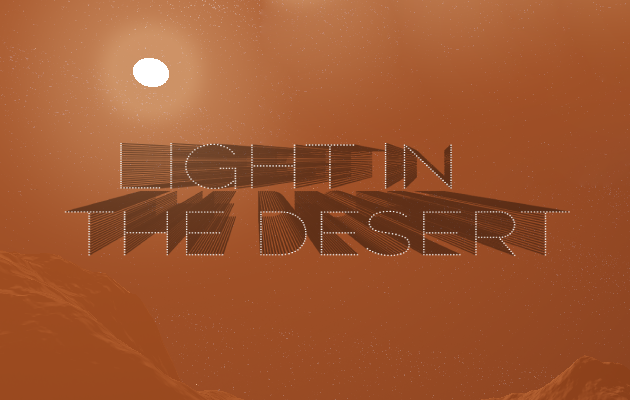 Cover image for Light in the Desert