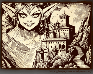 Mountains of the Goblin Queen   - Storm an abandoned mountain monastery to save a young duke kidnapped by a vile goblin queen. 