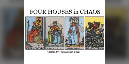 Cover image for Four Houses in Chaos