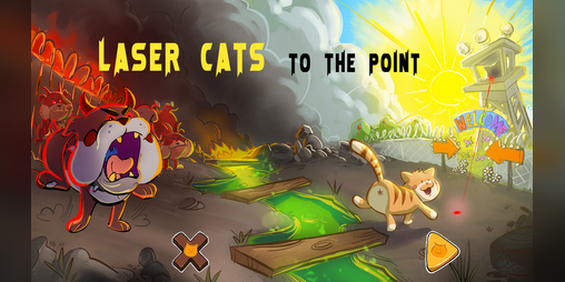 Cover image for Laser Cats: To The Point