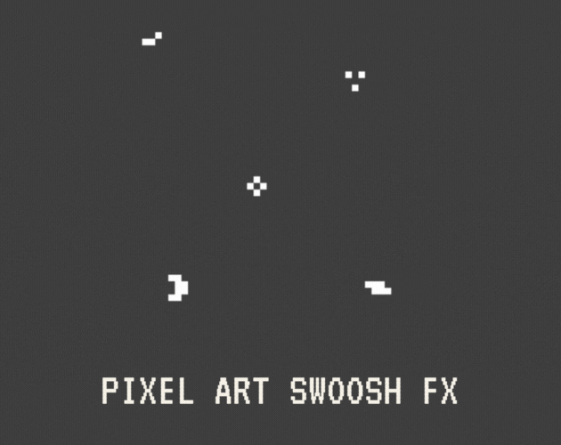 Pixel Art Swoosh FX