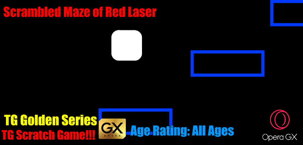 Scrambled Maze of Red Laser
