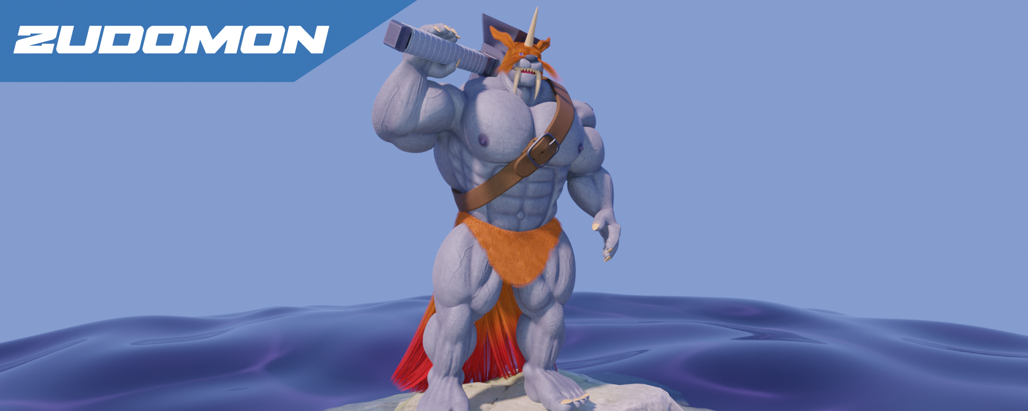 Zudomon 3D Model