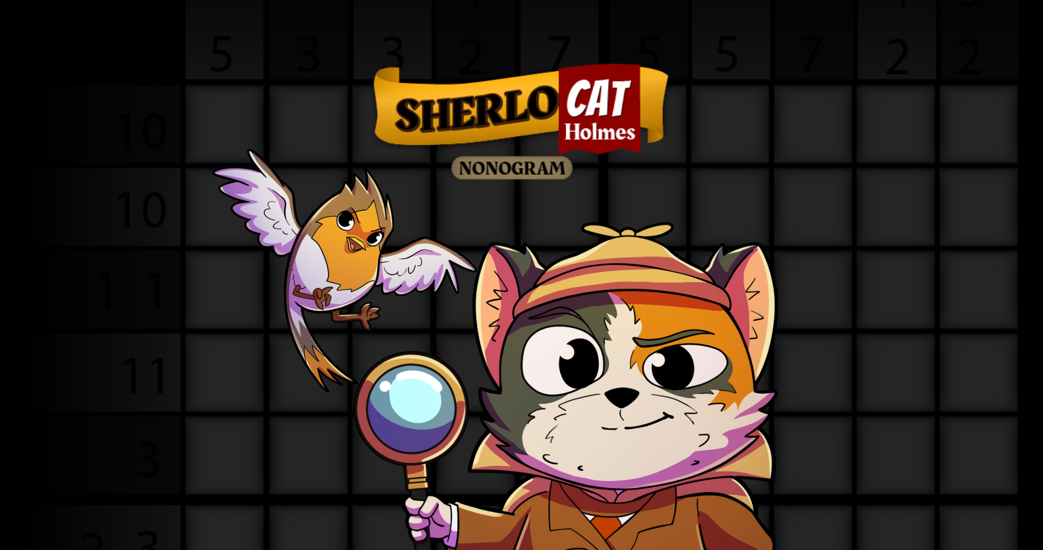 Cover image for SherloCAT Holmes Nonogram - DEMO