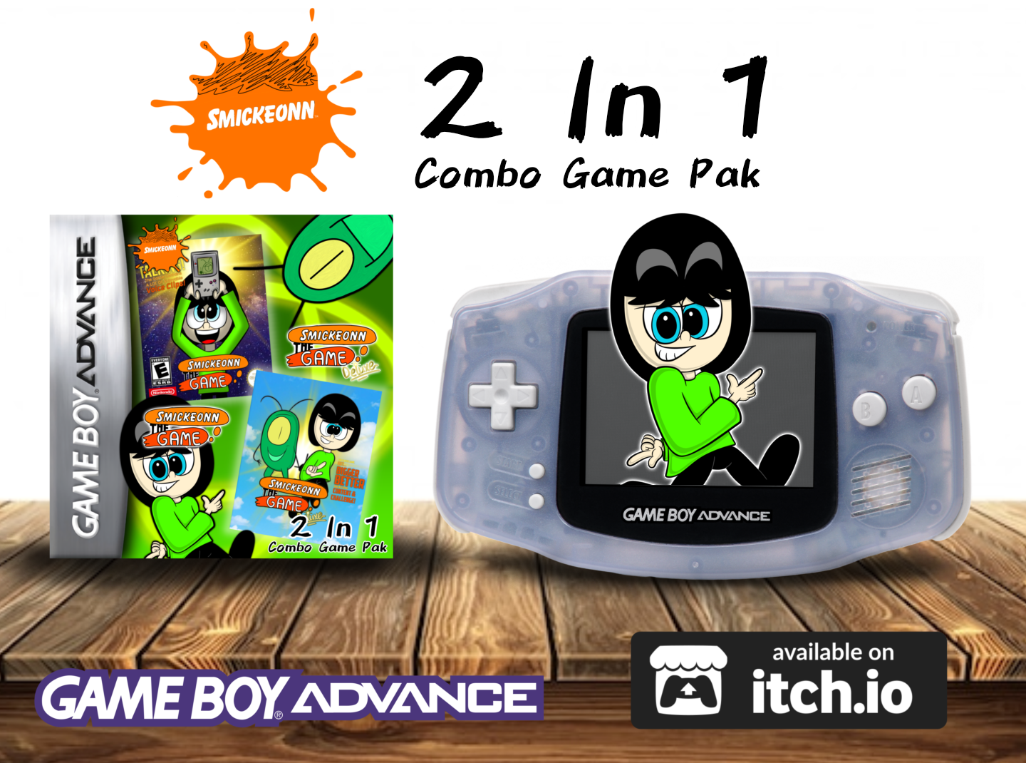 2 In 1 Combo Game Pak: Smickeonn: The Game + Smickeonn: The Game Deluxe