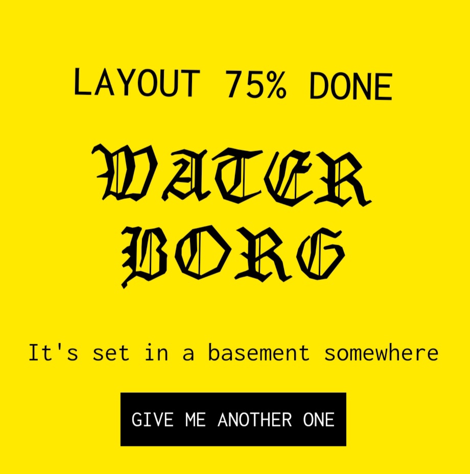 Cover image for Water Borg