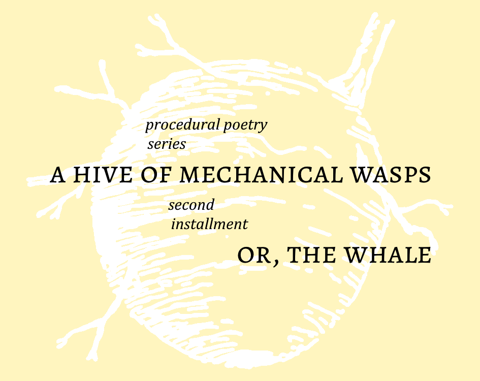 Cover image for or, the whale (AHMW #2)