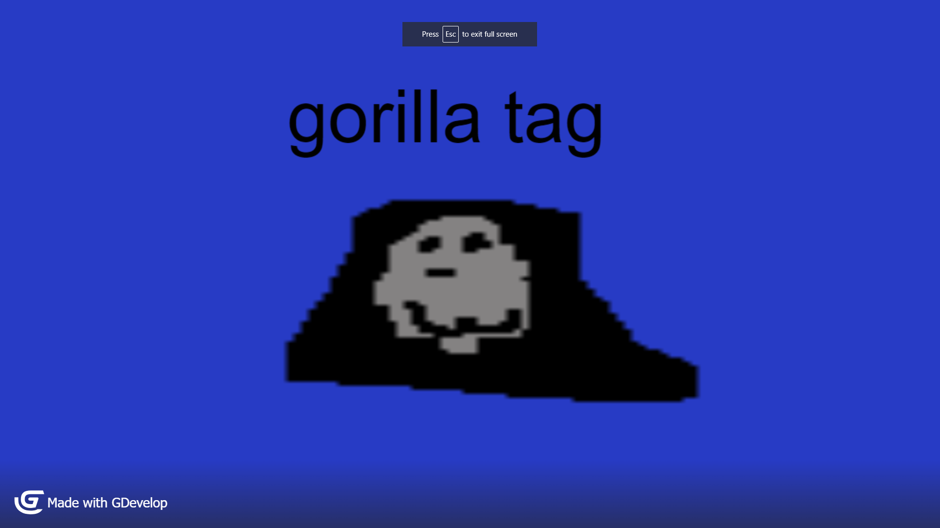 Cover image for gorilla tag (2 player)